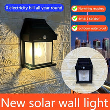 Load image into Gallery viewer, Solar Powered Motion Sensing wall Lights for electricity saving
